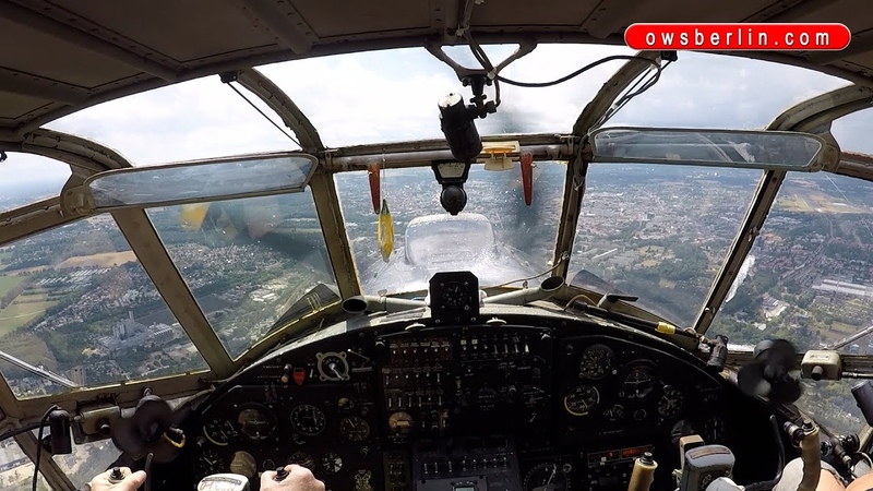Antonov An 2 Over the Shoulder Cockpit View, В кабине Антонов Ан