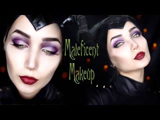 Maleficent Halloween Makeup Tutorial