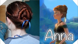 Disney's Frozen Hair Tutorial - Anna at the Coronation