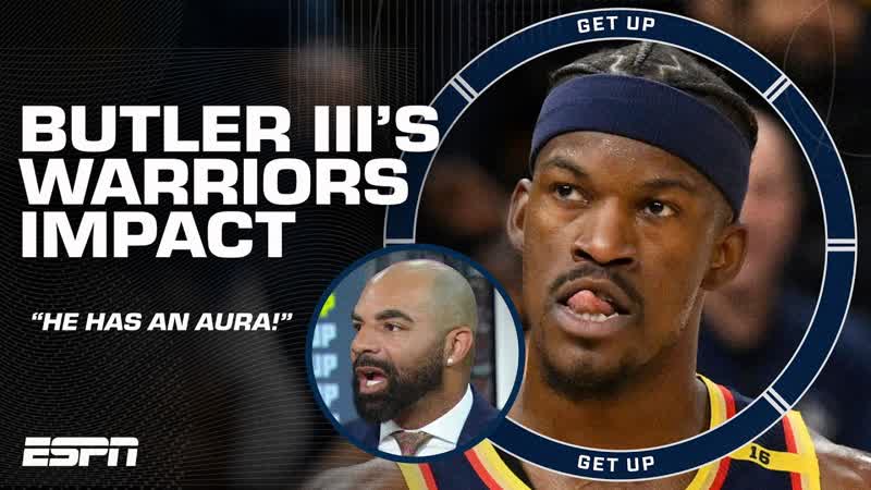 Jimmy Butler III HAS AN AURA ABOUT HIM Carlos Boozer on Butler IIIs Warriors IMPACT, Get