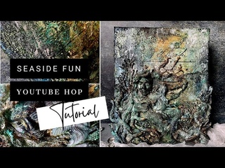 Seaside Fun YouTube Hop- canvas