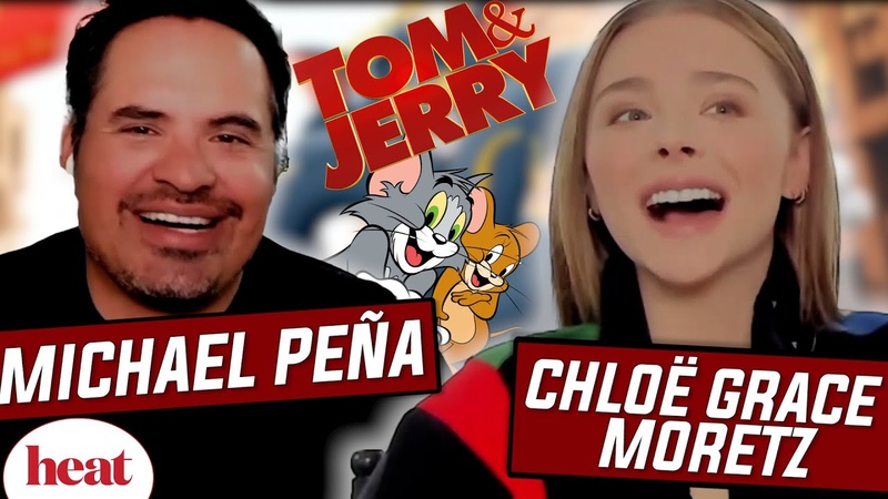 People confuse me with Elle Fanning Chloë Grace Moretz + Michael Peña, Tom