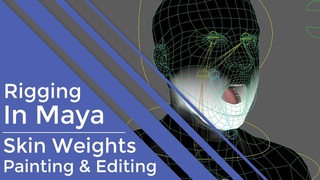 Rigging in Maya | Part 9 | Basics | Skin Weights, Painting & Editing