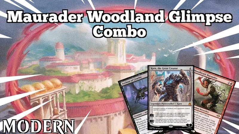 ASTONISHING Delirium Combo BREAKTHROUGH, Maurader Woodland Glimpse Combo, Modern,