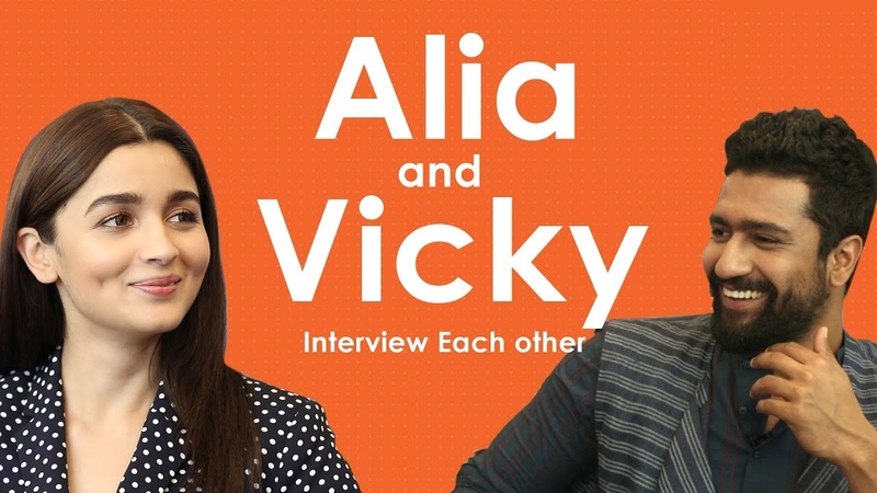Alia Bhatt And Vicky Kaushal Interview Each Other, Candid Talks, Raazi, Miss