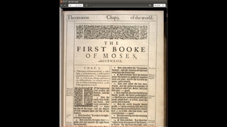 1611 King James Bible - Genesis -ORIGINAL Ch 1 to 5