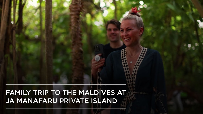 Family Trip to the Maldives at JA Manafaru Private