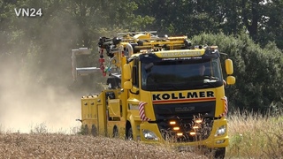 - VN24 - Trecker versinkt im Fluss - erster Einsatz fr brandneuen Rotator