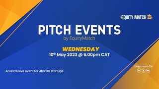 Pitch Event - Africa | on May 10, 2023 - Live