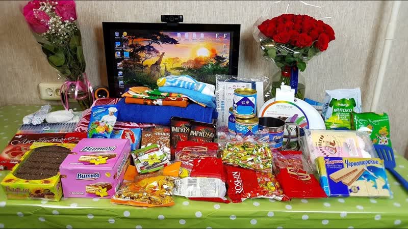 Большая посылка из Беларуси от подписчицы