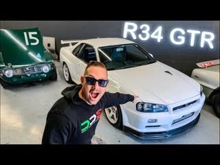 I FOUND A SKYLINE R34 GTR TO BUY FOR THE CHANNEL!  EMELIA HARTFORD COLLAB