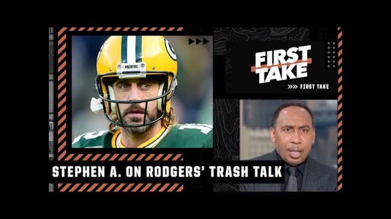 Aaron Rodgers trash talk shows he has no concern for the Bears Stephen A. , First