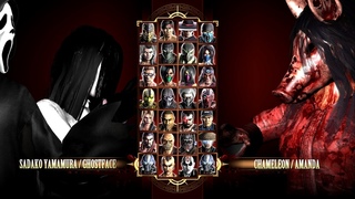 Игра за Ghostface & Sadako Yamamura в Mortal Kombat Komplete Edition на PC Expert в 2K