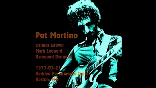 Pat Martino - 1977-03-25, Berklee Performance Center, Boston, MA