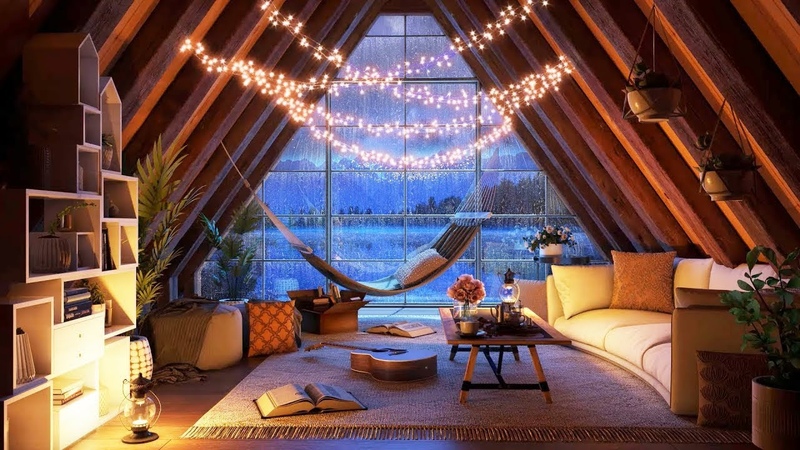 My favorite Cabin and Secret Place, Me, my Thoughts, the Rain and Thunder for