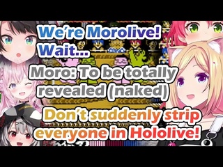 Subaru steals Miko’s stripper pro title and strips everyone in Hololive (Aki Koyori Chloe) [ENG Sub]
