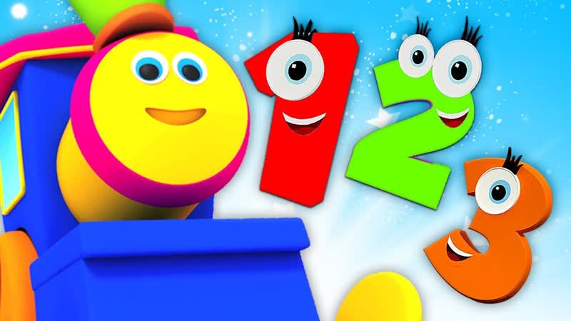 Learn to Count Bob The Train, Numbers Songs Rhymes For