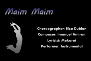 Maim Maim - IFD Israeli folk dancing for beginners