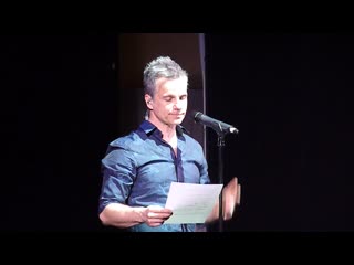 Bruno Pelletier - подводка к Nessun Dorma ( Москва. Конгресс центр им. Плеханова)