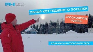 Обзор коттеджного поселка Сосновские горки