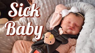 Luna Is Sick | Morning Routine With Reborn Baby | Relaxing Realistic Newborn Doll Roleplay