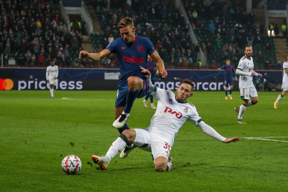 Локомотив - Атлетико, 1:1. Лига чемпионов