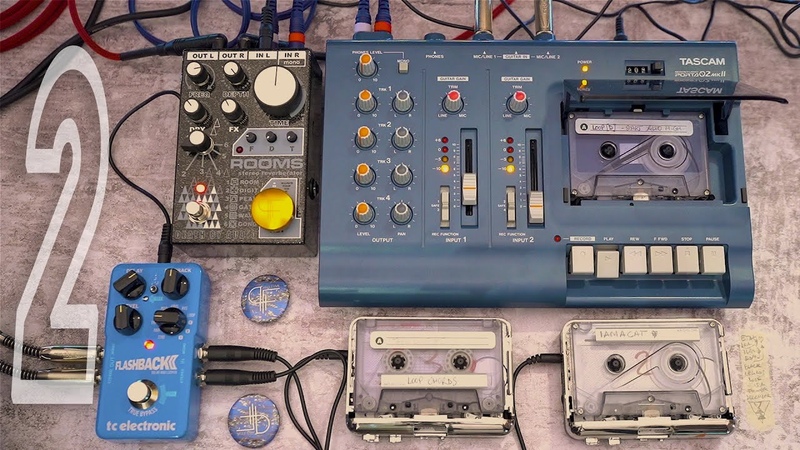 CASSETTE TAPE LOOPS, , Drone, 2 Death By Audio Rooms, Tc Electronic Flashback