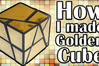 How i made Golden Cube.
