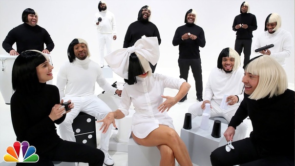 Jimmy Fallon, Sia, Natalie Portman The Roots Sing Iko