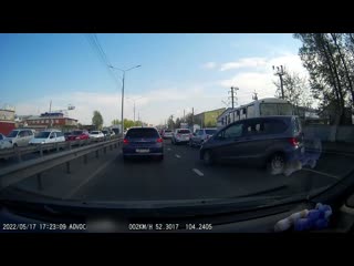#Момент ДТП  г  Иркутск, ул  Трактовая 17 05 2022