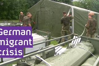 German troops mobilised as EU migrant crisis grows