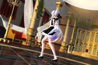 MMDxyzTda Maid Haku