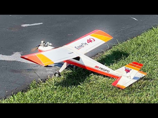 KCRC Field Visit ( Easy Fly 40 Flight Test) This RC Plane hasnt been flown for over