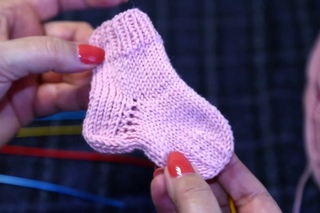 Уроки вязания. Носочек | Knitting lessons #клуб28петель