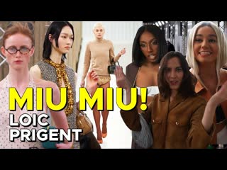 MIU MIU: LE DEFILE QUI A SCOTCHE PARIS! Par Loic Prigent