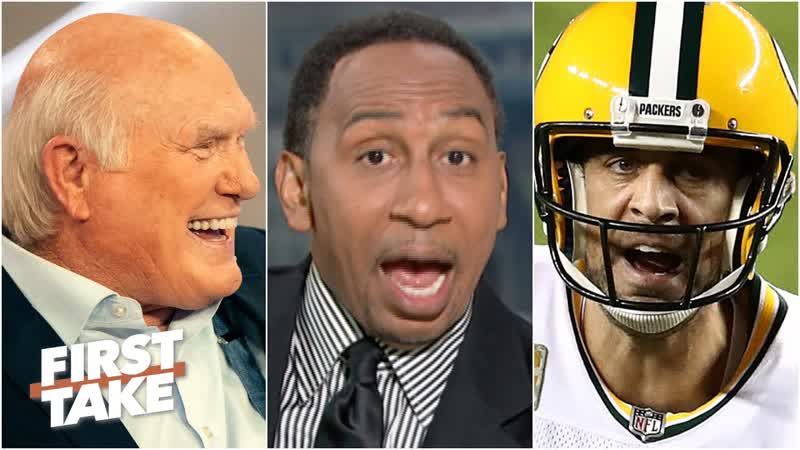 Terry Bradshaw called Aaron Rodgers Stephen A. and Max react, First