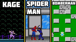 Kage, Spider-Man, Bomberman - Return - Ретро Стрим Sega Dendy nes PS1 Ностальгия