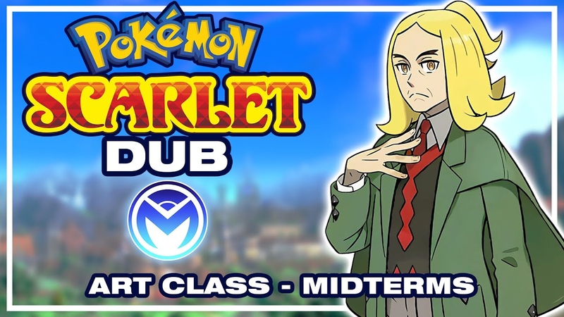 Pokemon Scarlet Dub Art Class