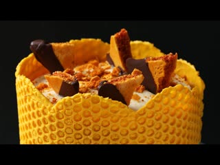 Bubble Wrap Honeycomb Cake  Tasty