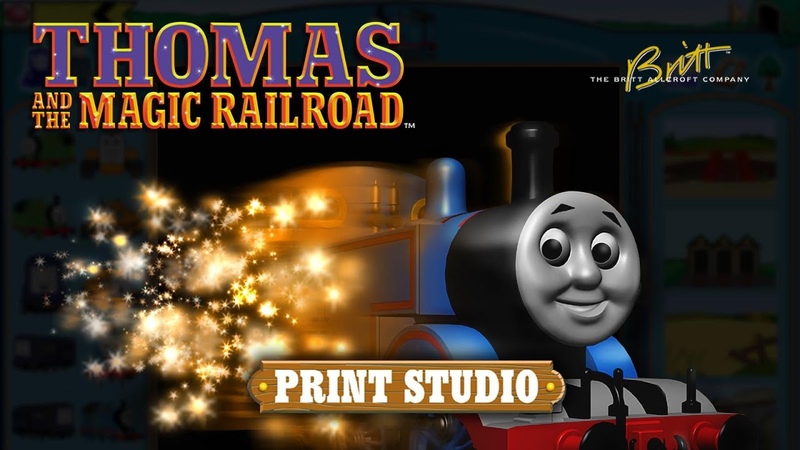 Ladys Theme Thomas and the Magic Railroad Print
