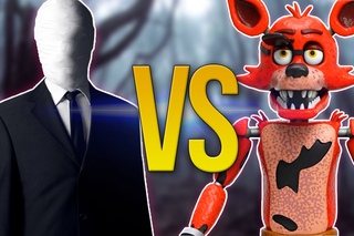 СУПЕР РЭП БИТВА: Фокси (FNAF) VS Слендер ( Foxy ПРОТИВ Slender)