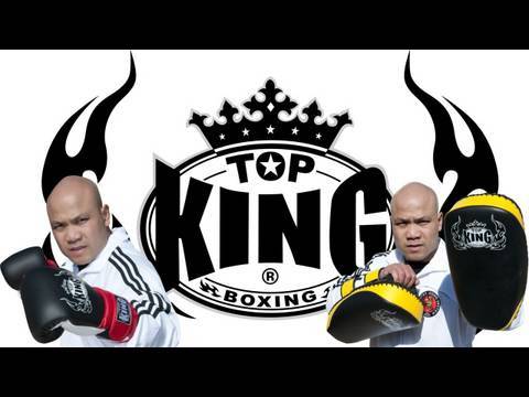 Top King Yellow, Back Thai Kicking Pads Pro Curved