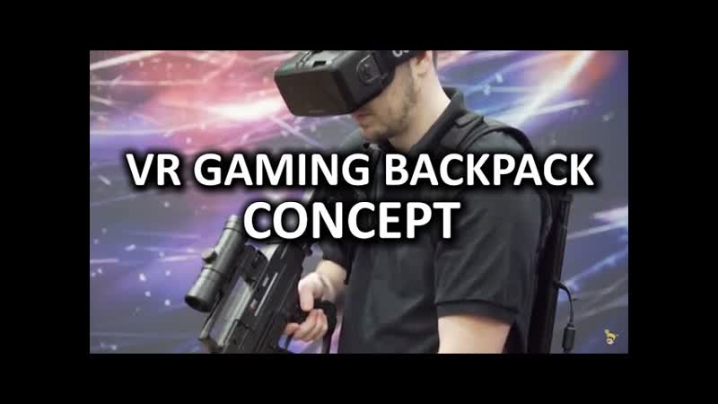 VR Gaming Backpack Concept from Aorus CES