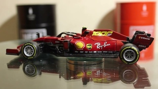 обзор Ferrari SF1000 - Bburago 1:43