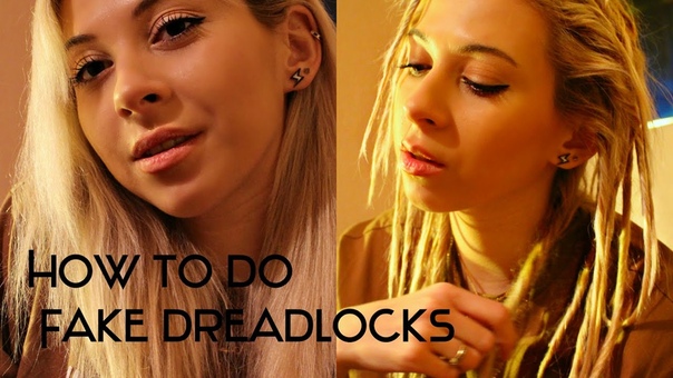 How to do Fake Dreadlocks, , укладка под