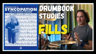 Learn Drum Fills using Syncopation Drumbook by Ted Reed || DRUMBOOK STUDIES