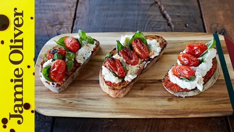 Tomato Ricotta Bruschetta, Gennaro