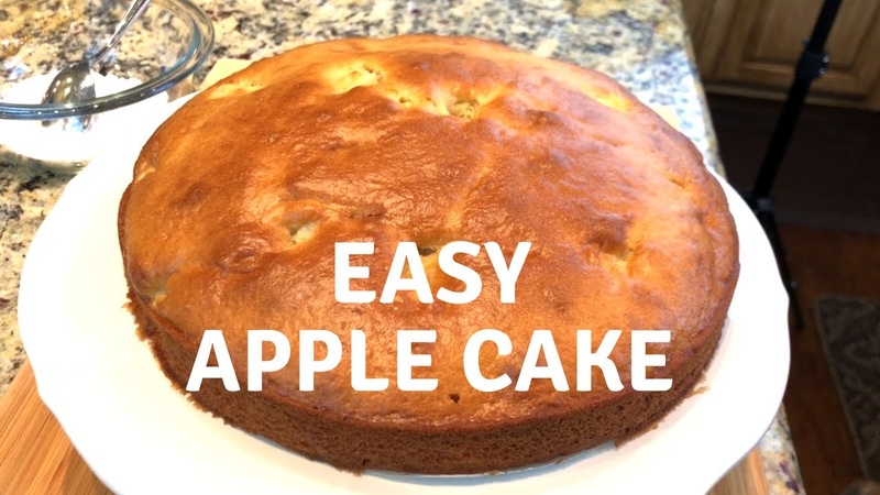 Easiest Apple Cake Recipe Super Soft and Delicious Cake in 10