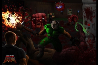 BRUTAL DOOM + HARDCORE DOOM WARS - ZANDRONUM EDITION = 10/10