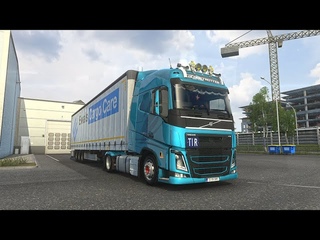 Euro Truck Simulator 2 | ETS2  | Volvo FH16 2012 Low Deck | Luxemburg (L) to La Rochelle (F) #1